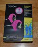 Женские спортивные наушники DENON AH-W150 pink rose новые