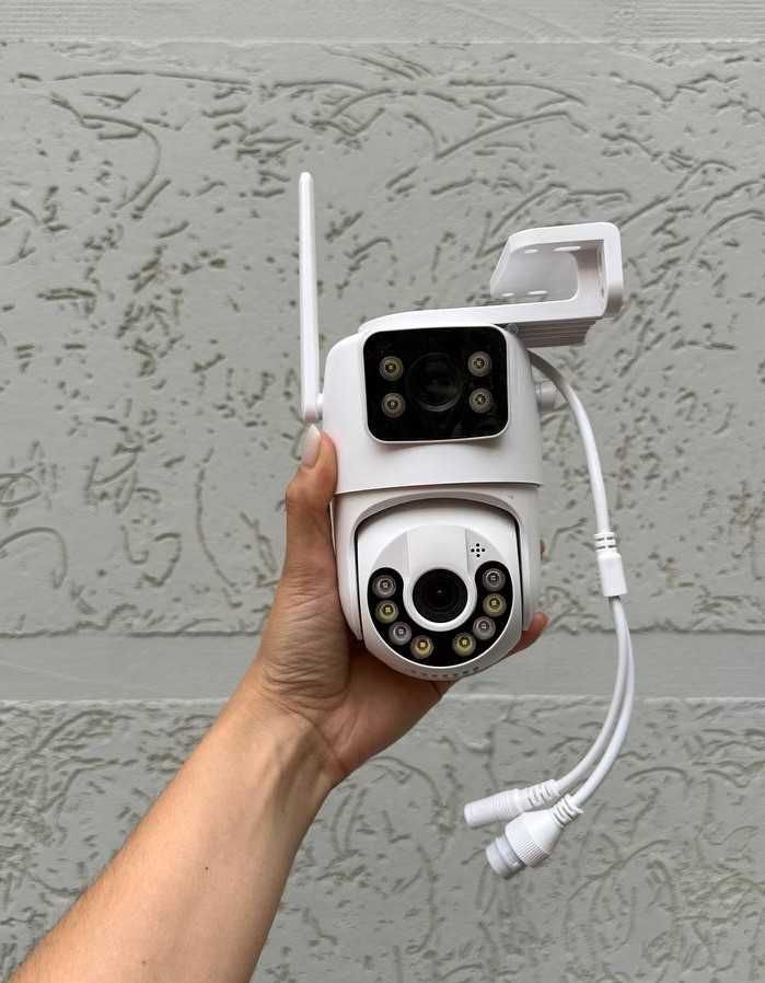 Качественная вай-фай ICsee камера видеонаблюдения 8мп wi fi поворотная