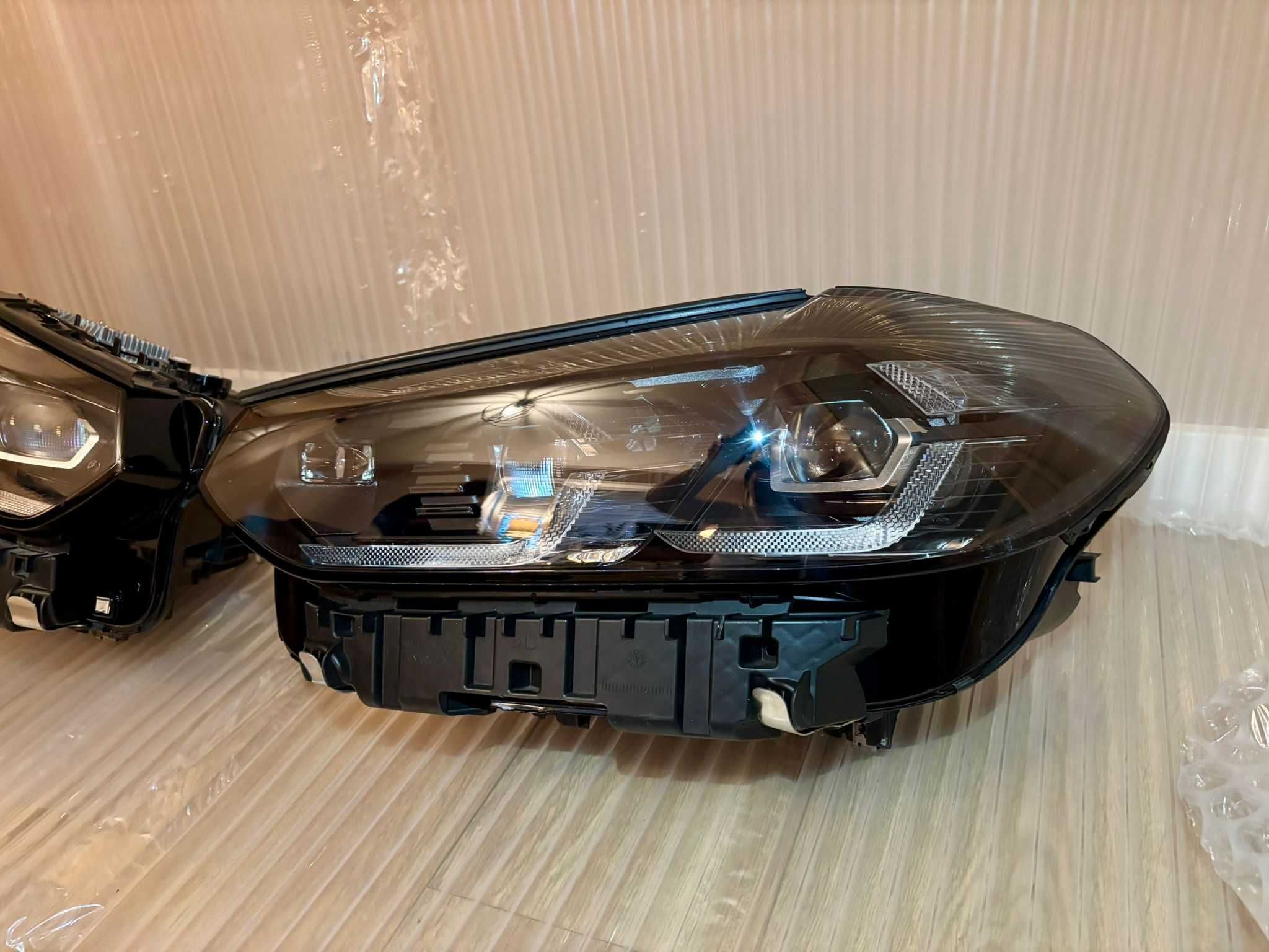 BMW X3 X4 G01 G02 LIFT LCI Lampa przód Full Led Adaptive Shadow Line