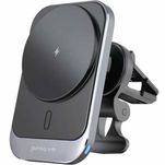 Зарядка Proove Square Wireless Charger Magnetic PRO 15W, Metal Gray