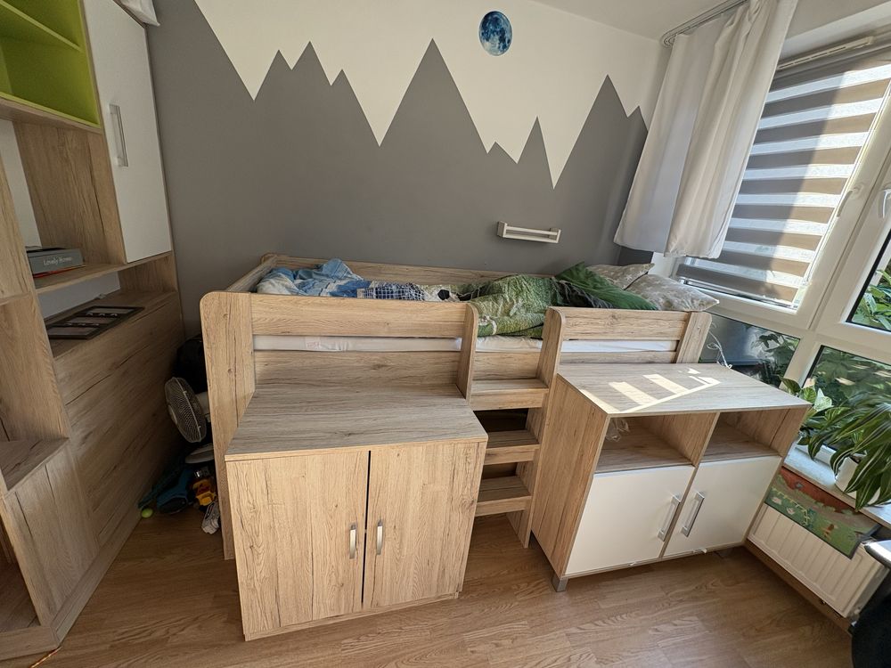 Zestaw mebli młodziezowych wójcik meble box