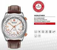 Zegarek męski Swiss Military Hanowa Worldtimer * Szafir * SWISS MADE