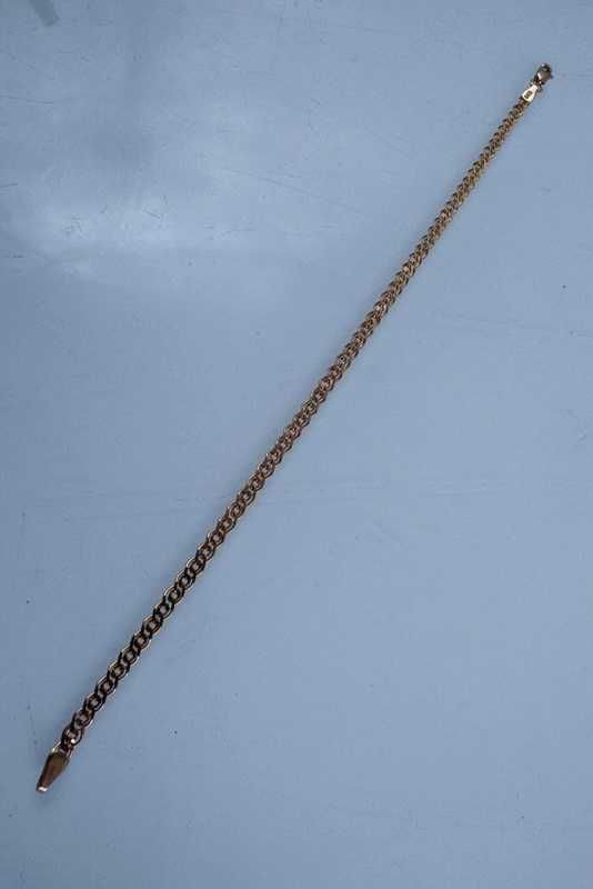 Złota bransoletka / Monaliza / p. 585 / 14K / 2,8g / 19cm / Eko Komis