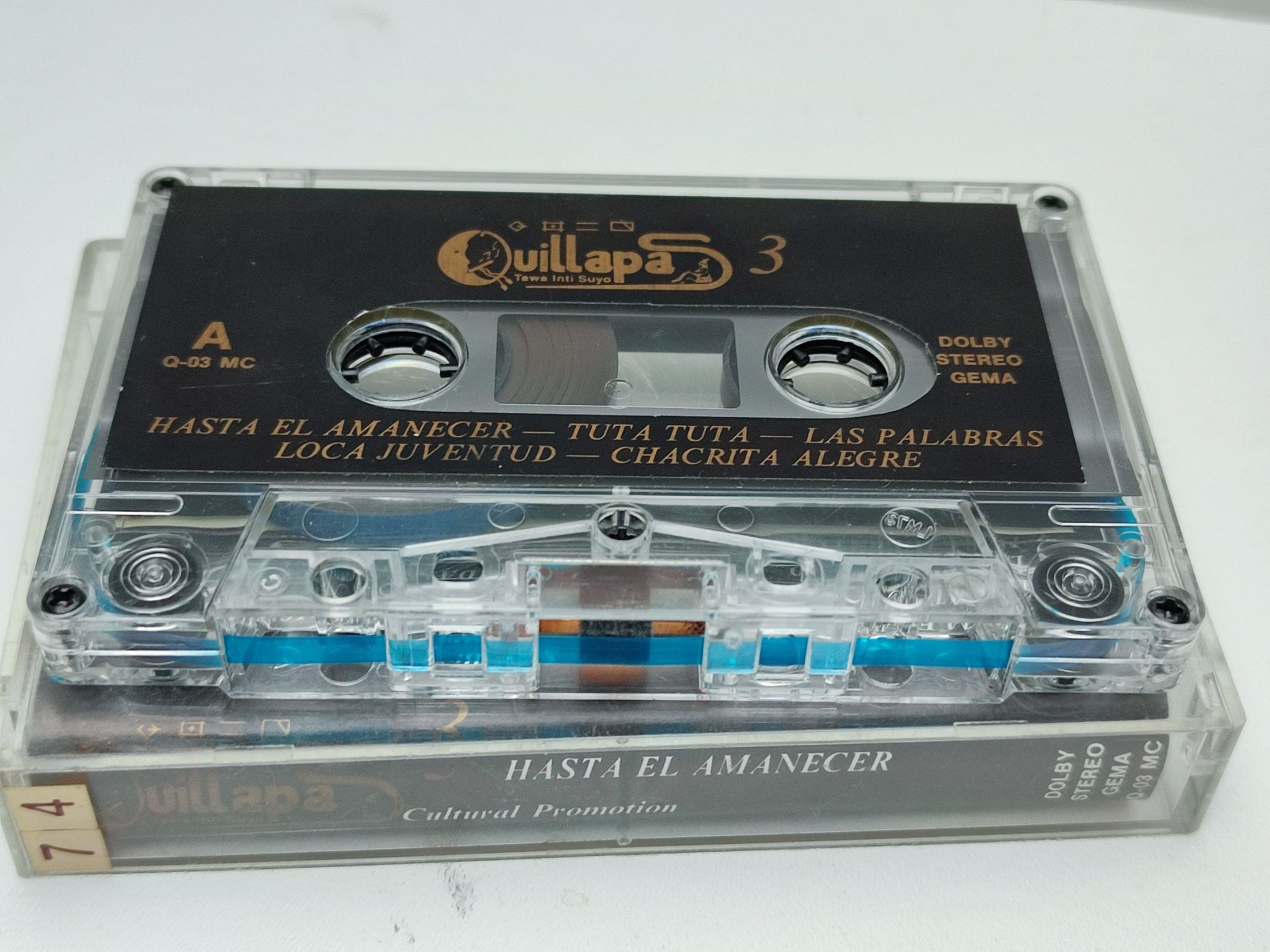 Quillapas - kaseta muzyczna (Ekwador, Peru)