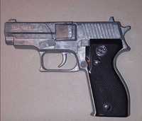 Дитячий металевий іграшковий пістолет під пістони. Officer-8
