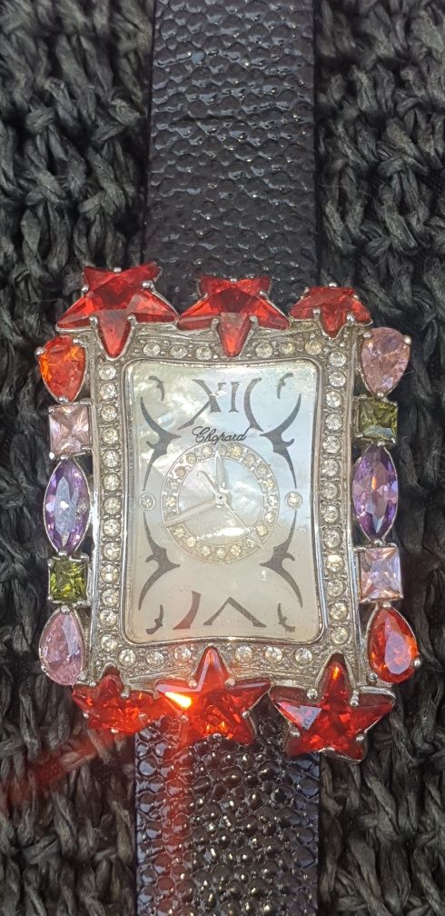 Часы женские chopard argent plaque or g 20m