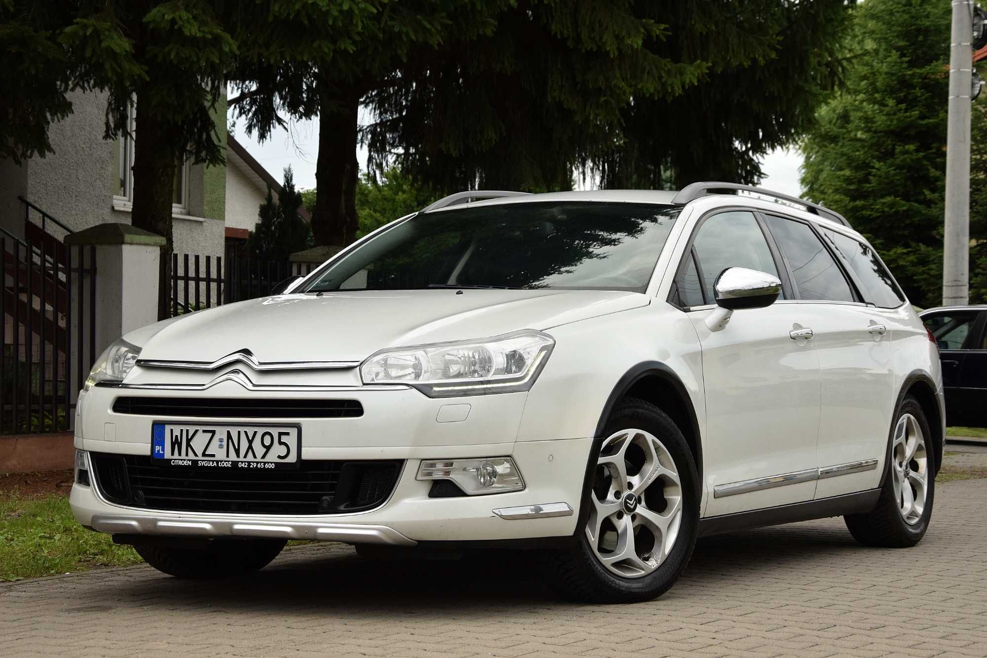 CITROEN C5 2.0 HDI 163KM CROSS TOURER Automat Skóra Bogata Wersja 2014