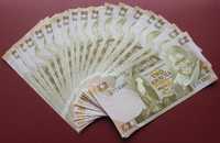 **LOT Banknotów 2 Kwacha ZAMBIA - 10 szt. !!! Stan BANKOWY UNC - !!!