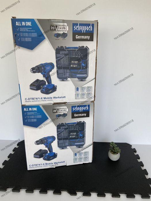 АКЦІЯ НІМЕЧЧИНА Шуруповерт, шурупокрут, шуруповёрт,Parksiide Scheppach