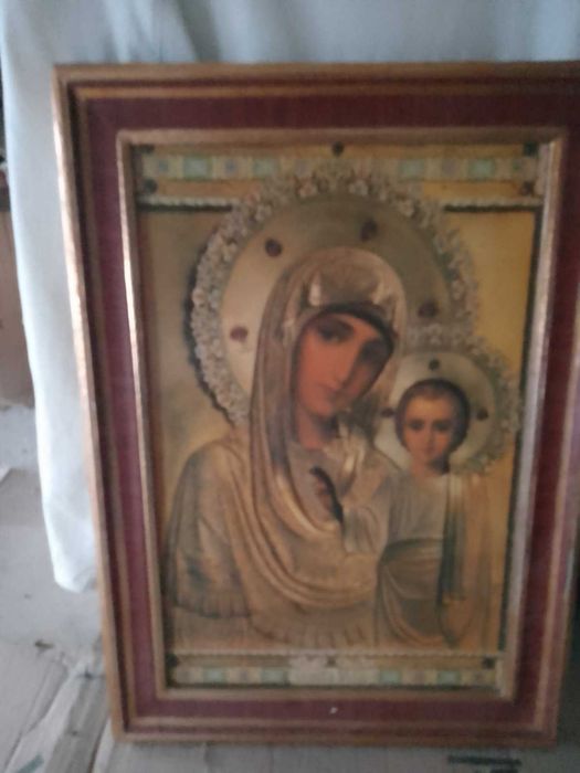 Ікони 2 штуки МАти  Божа з малям