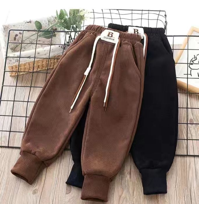 Теплі вельветові штани розмір 110,116