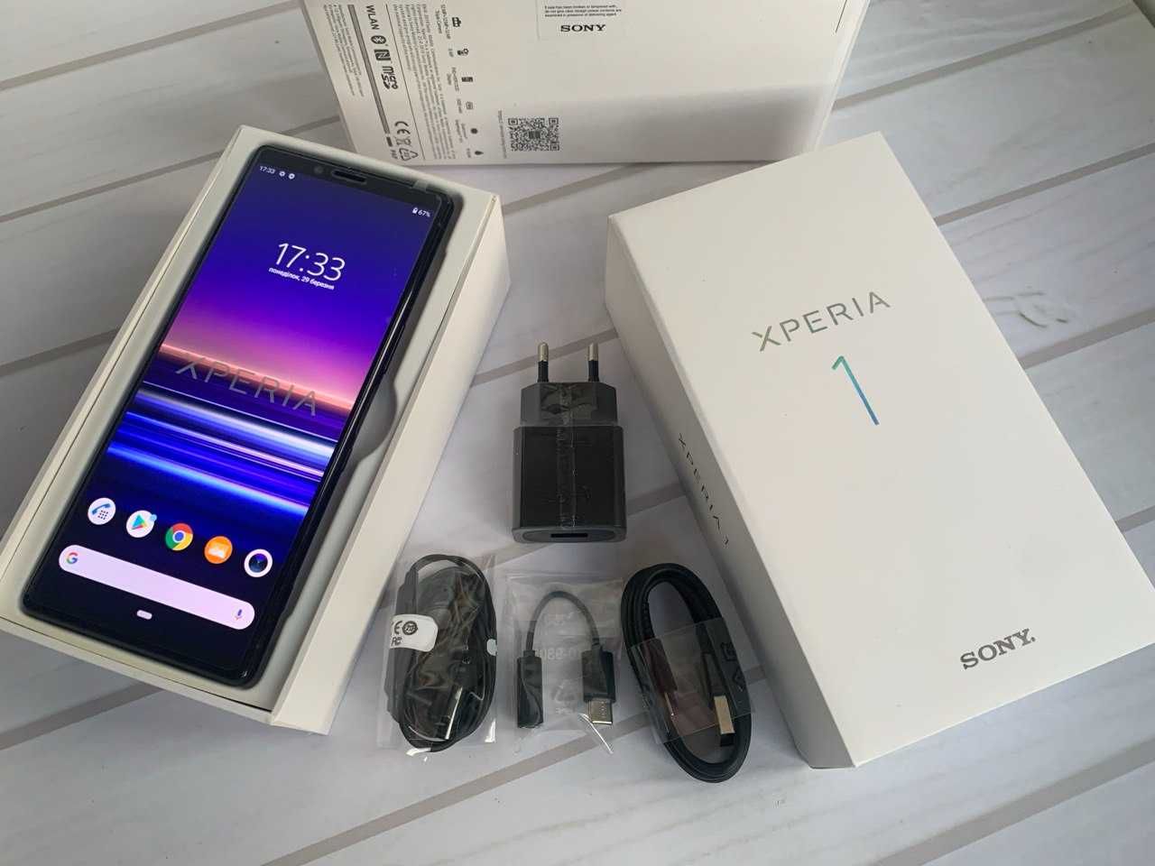 нова ™ XPERiA 1 SONY • Dual-sim 128Gb J9110 - Запаковані, з Гарантією