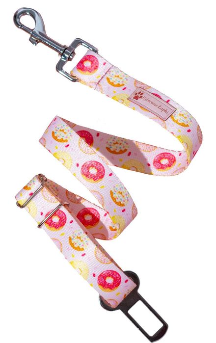 Pas samochodowy bezpieczeństwa do samochodu auta DONUTY ECRU