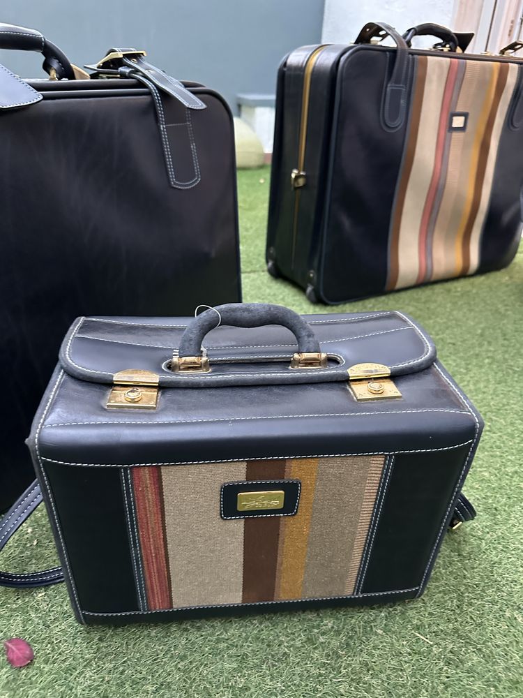 Conjunto Malas de viagem estilo vintage Jacto