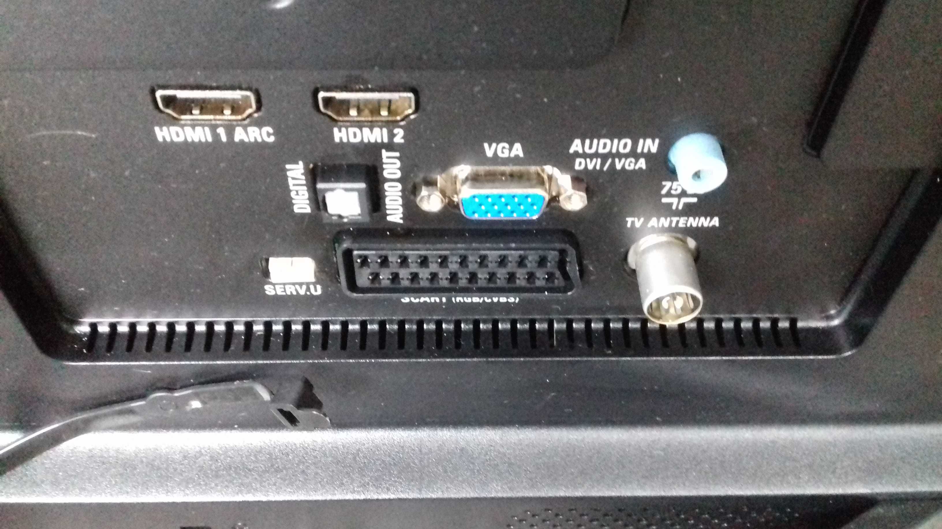 Telewizor Philips z wbudowanym dekoderem DVB-T2