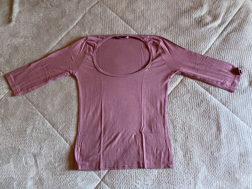 Camisola fina cor de rosa