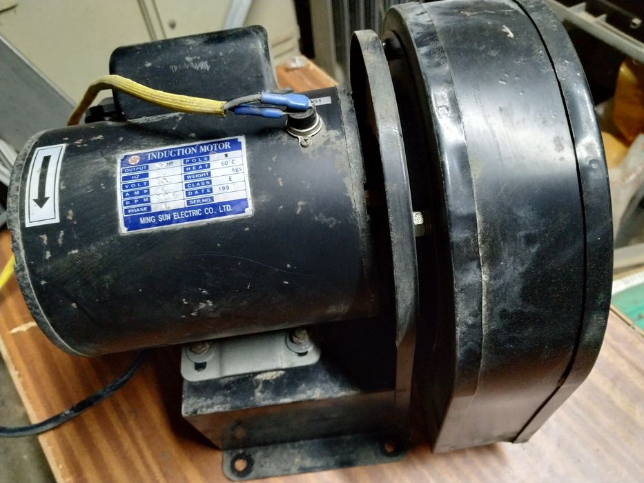 Motor, insuflador de ar