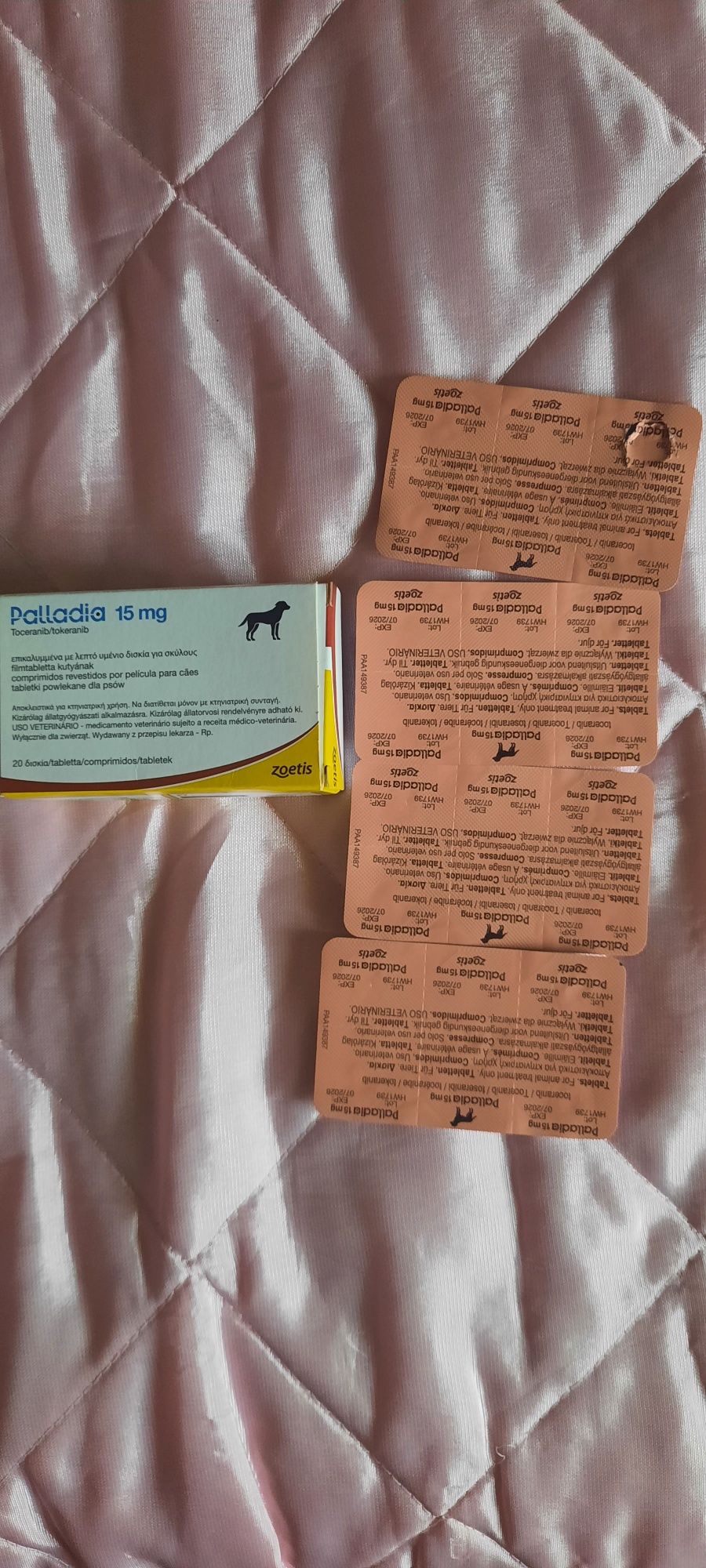 Vendo Palladia 15mg
