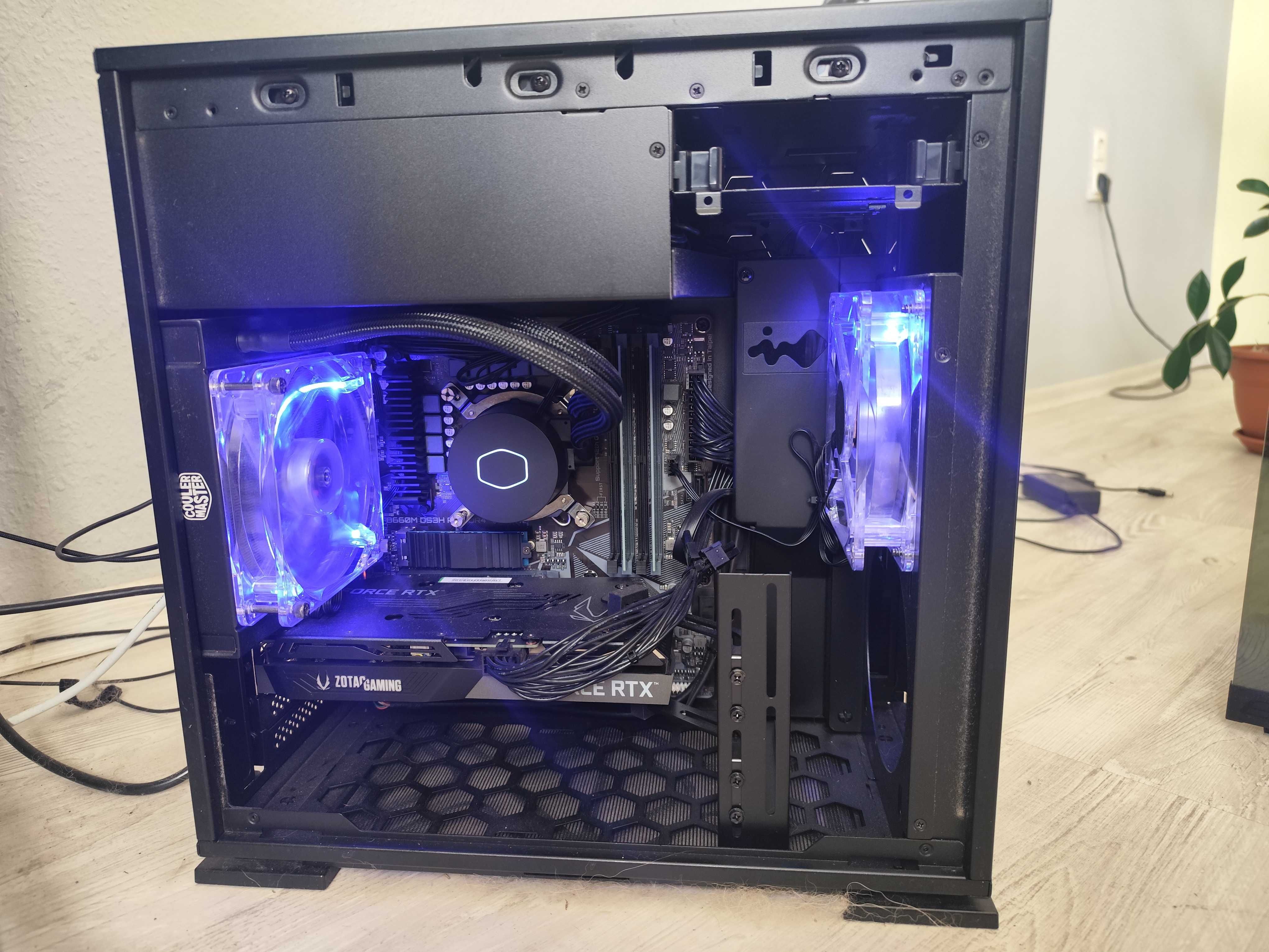 Gaming PC rtx3060TI Intel Core i5 monitor 32cale
