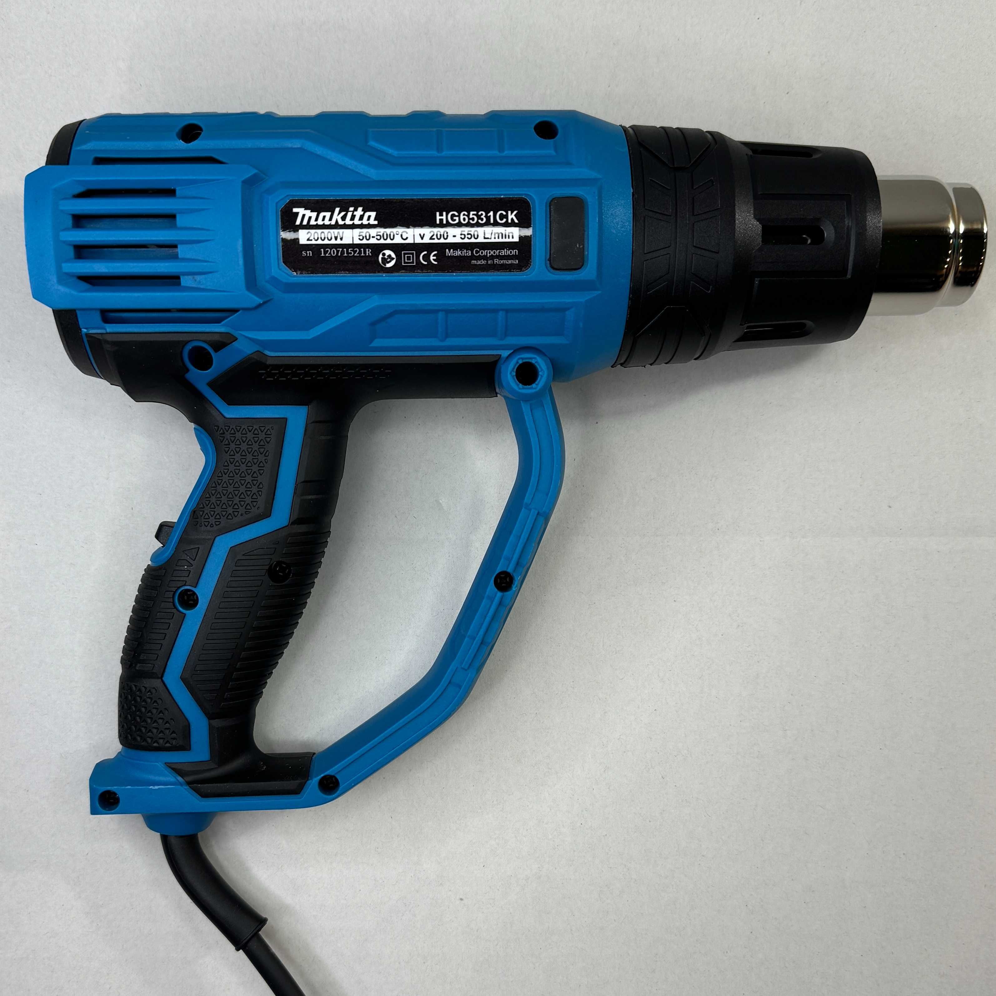 Технічний фен Makita HG6531CK (будівельний, Румунія)