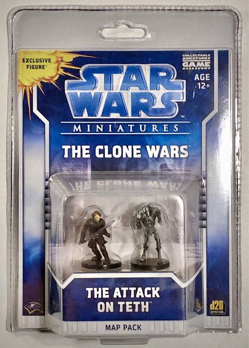 Zestaw do gry STAR WARS Miniatures The Clone Wars Attack on Teth NOWE