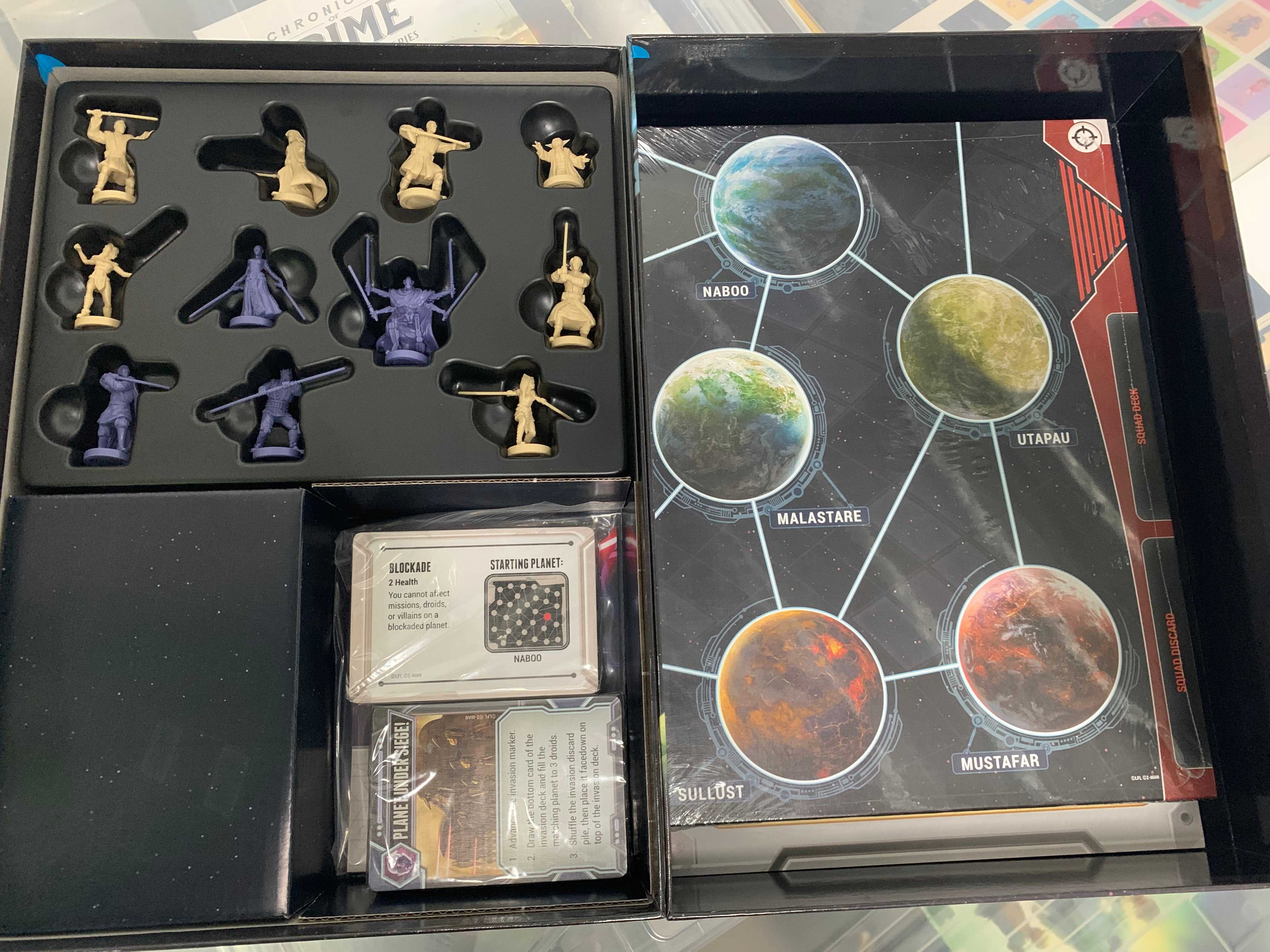 jogo de tabuleiro Star Wars - The Clone Wars - A Pandemic System Game