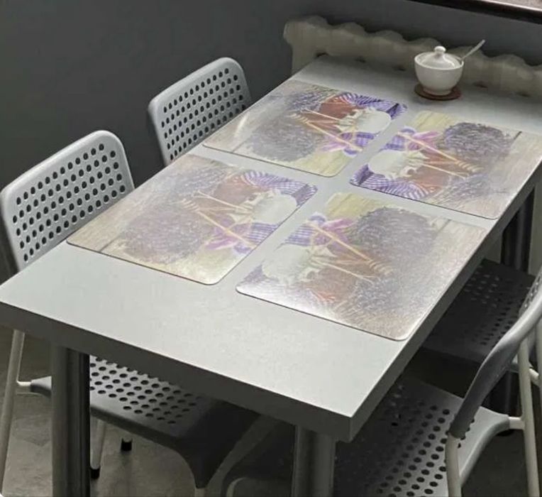 Stół z odkręcanymi nogami i blatem 120x60cm (BEZ KRZESEŁ)