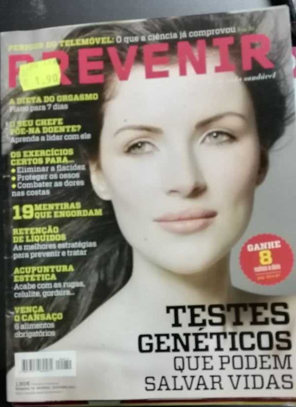 8 Revistas Antigas Prevenir de 2007 a 2012