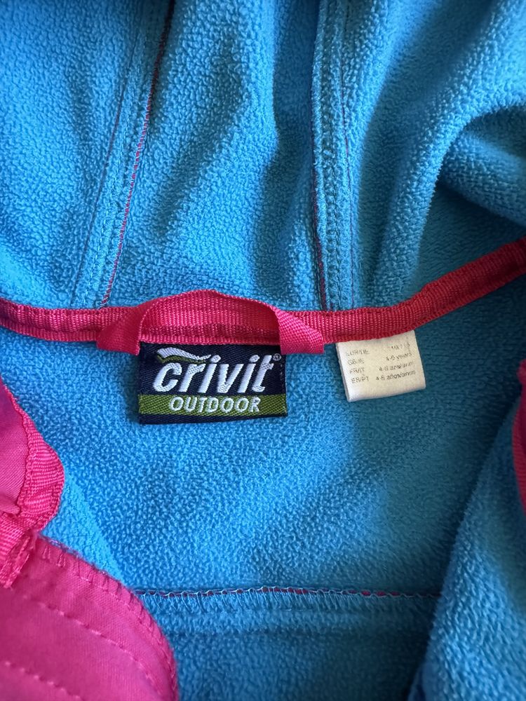 Bluza dziewczęca Crivit 110