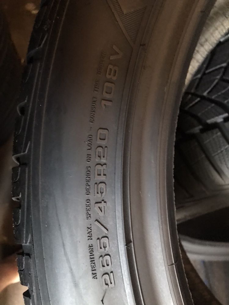 275/45/20+265/45/20 R20 Goodyear Ultra Grip Perfomance GEN1 SUV 4шт