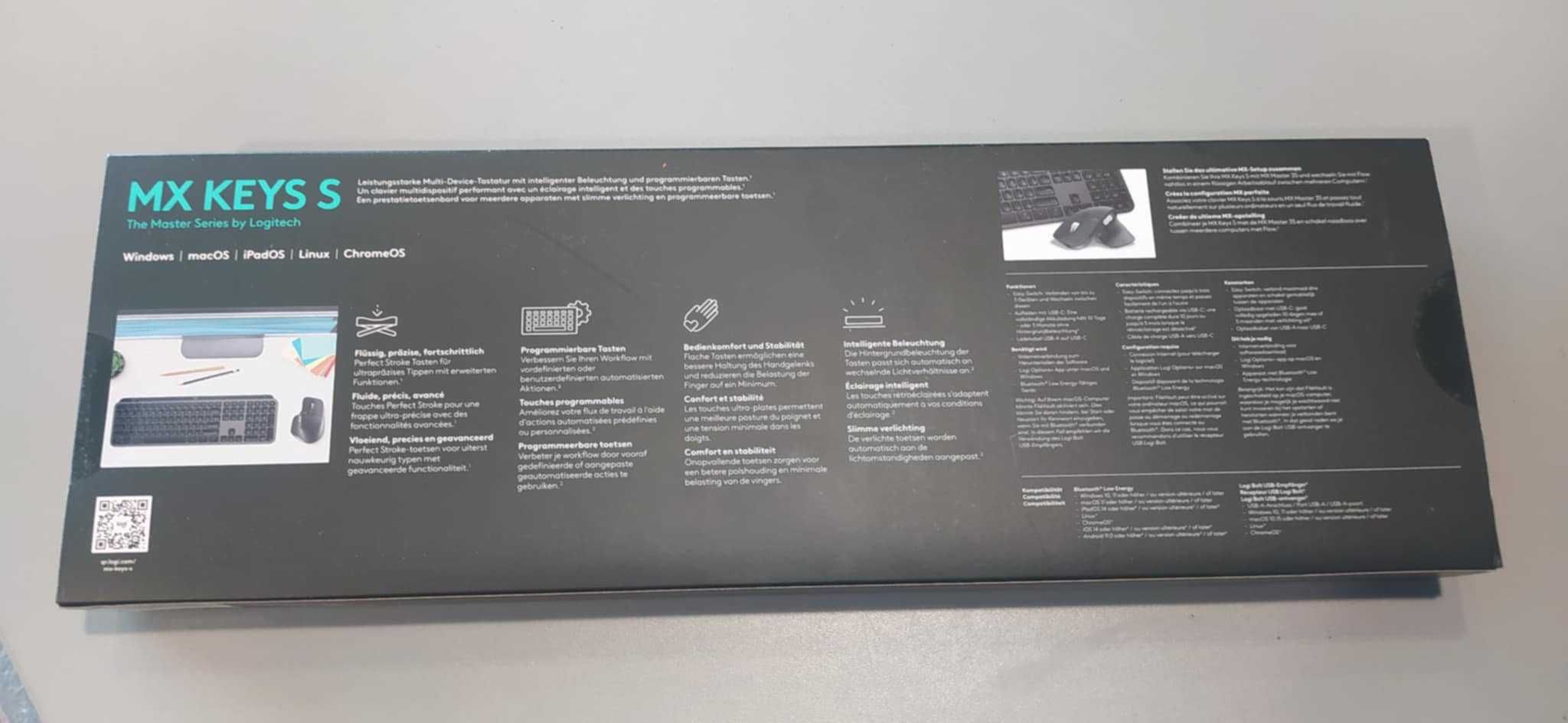 Klawiatura Logitech MX KEYS  S