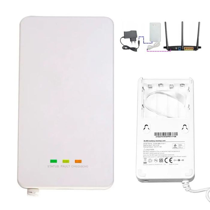 Адаптер резервного живлення для роутера 12в