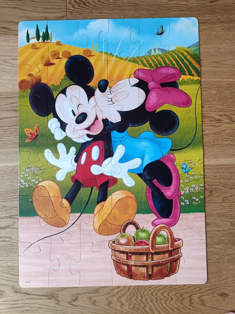 Puzzle Świnka Peppa, Myszka Mickey, Strażak Sam