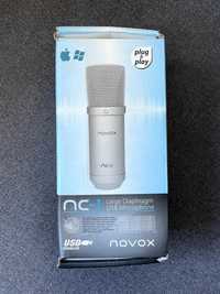 Novox NC-1 Mikrofon USB Srebrny