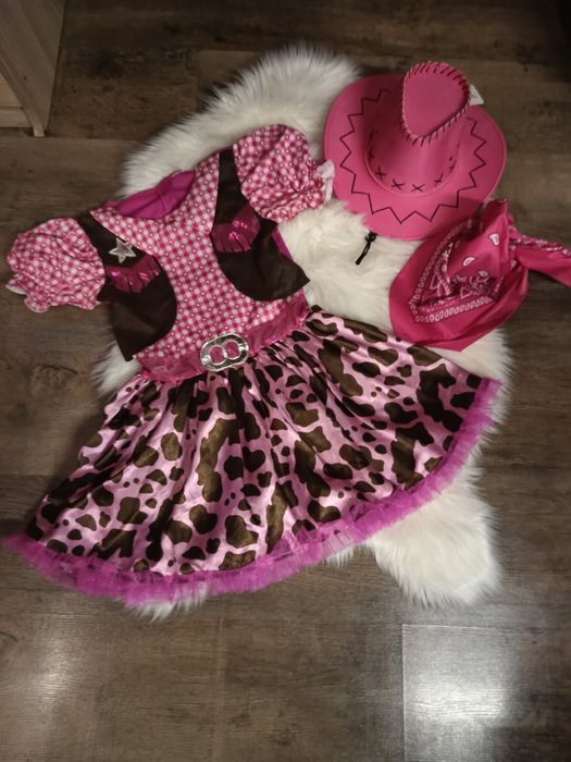 Strój Kowbojki na bal rozmiar 122/128/134