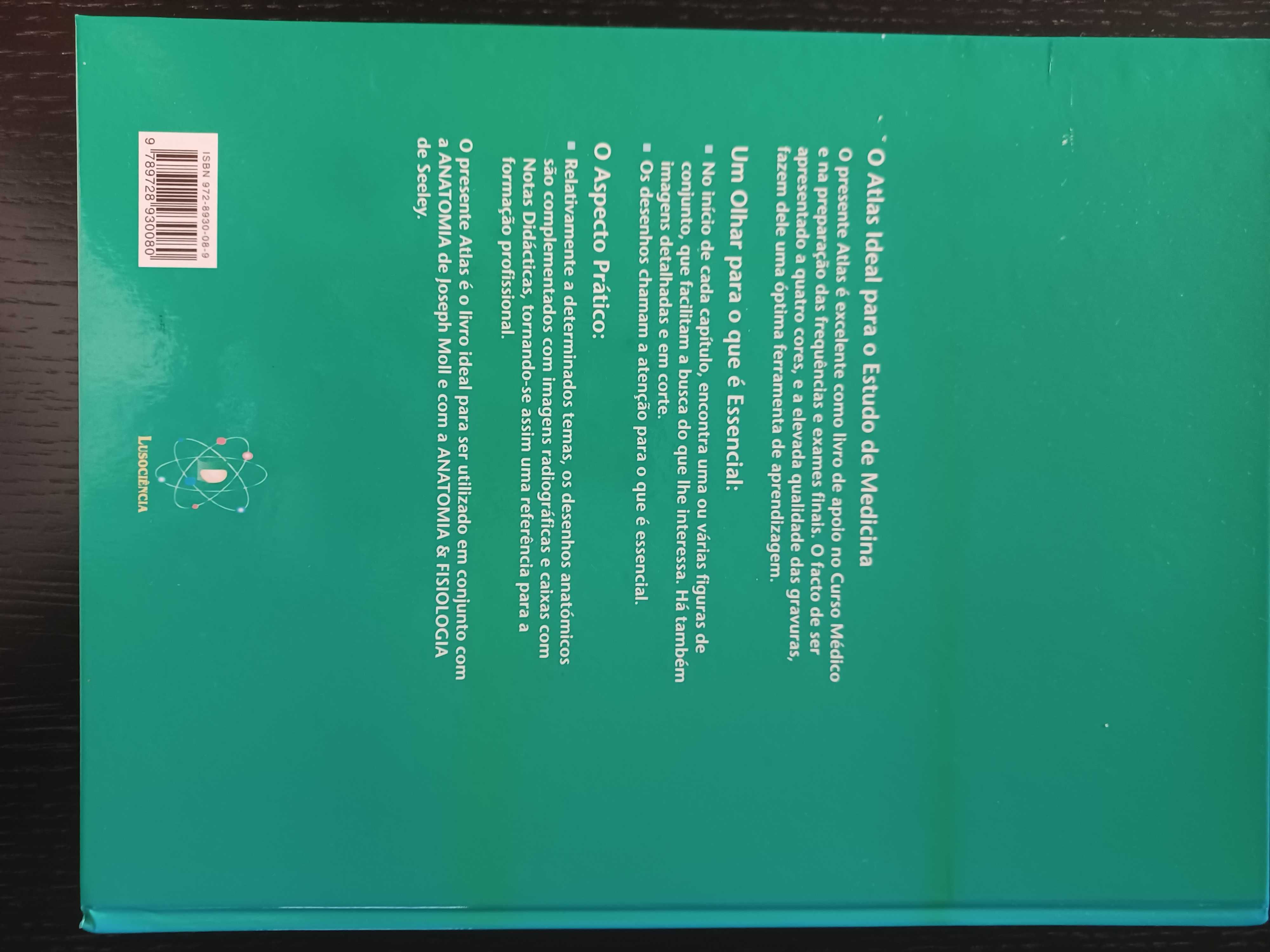 Livro Anatomia e Fisiologia de Seeley + Atlas Anatomia