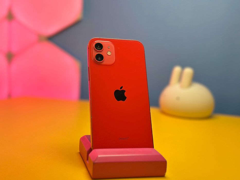 Смартфон Apple iPhone 12 64GB Red (141126) Б/У З ГАРАНТІЄЮ