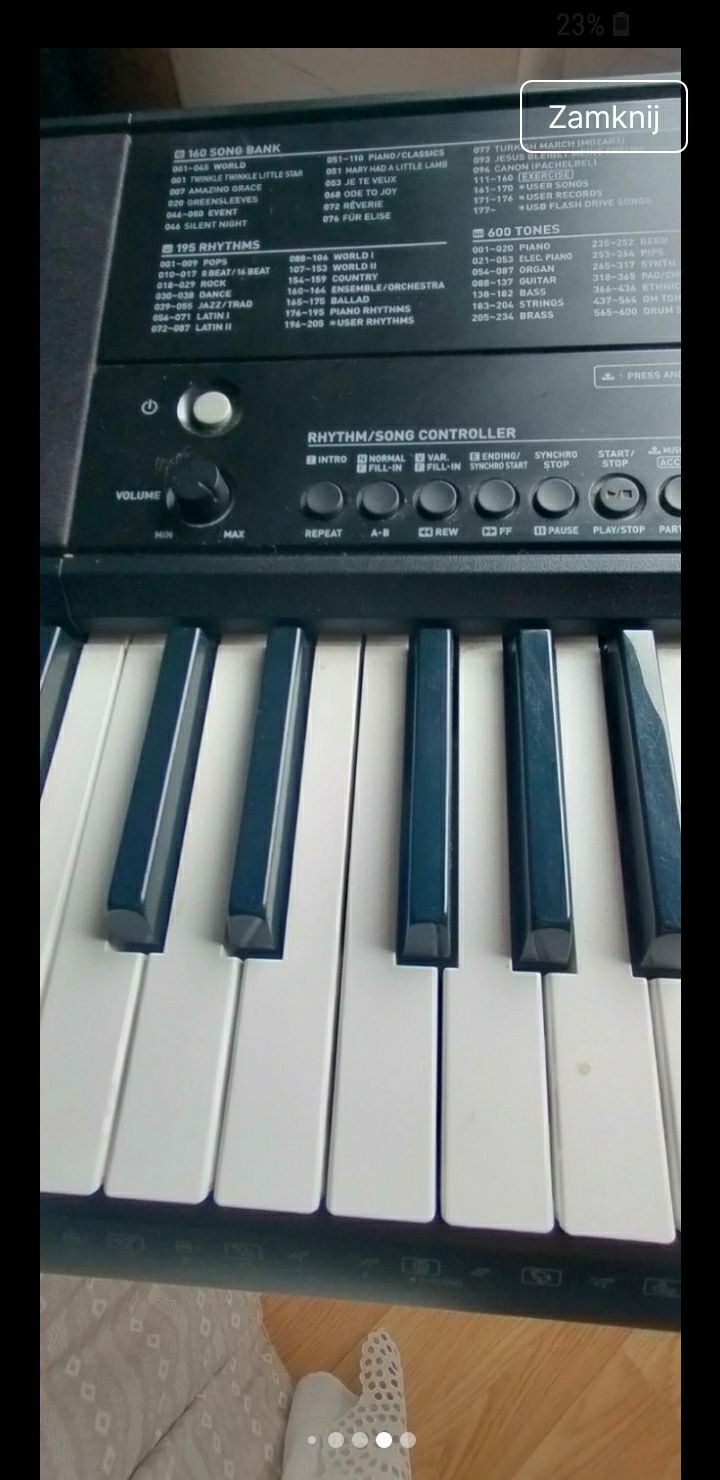 Keyboard Casio ct-x 800