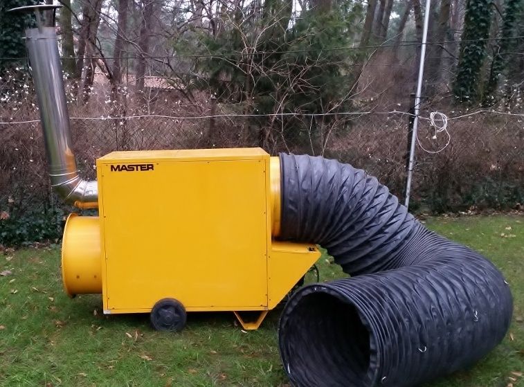 Nagrzewnica spalinowa/olejowa wynajem Master, Remko, Dedra, Remington