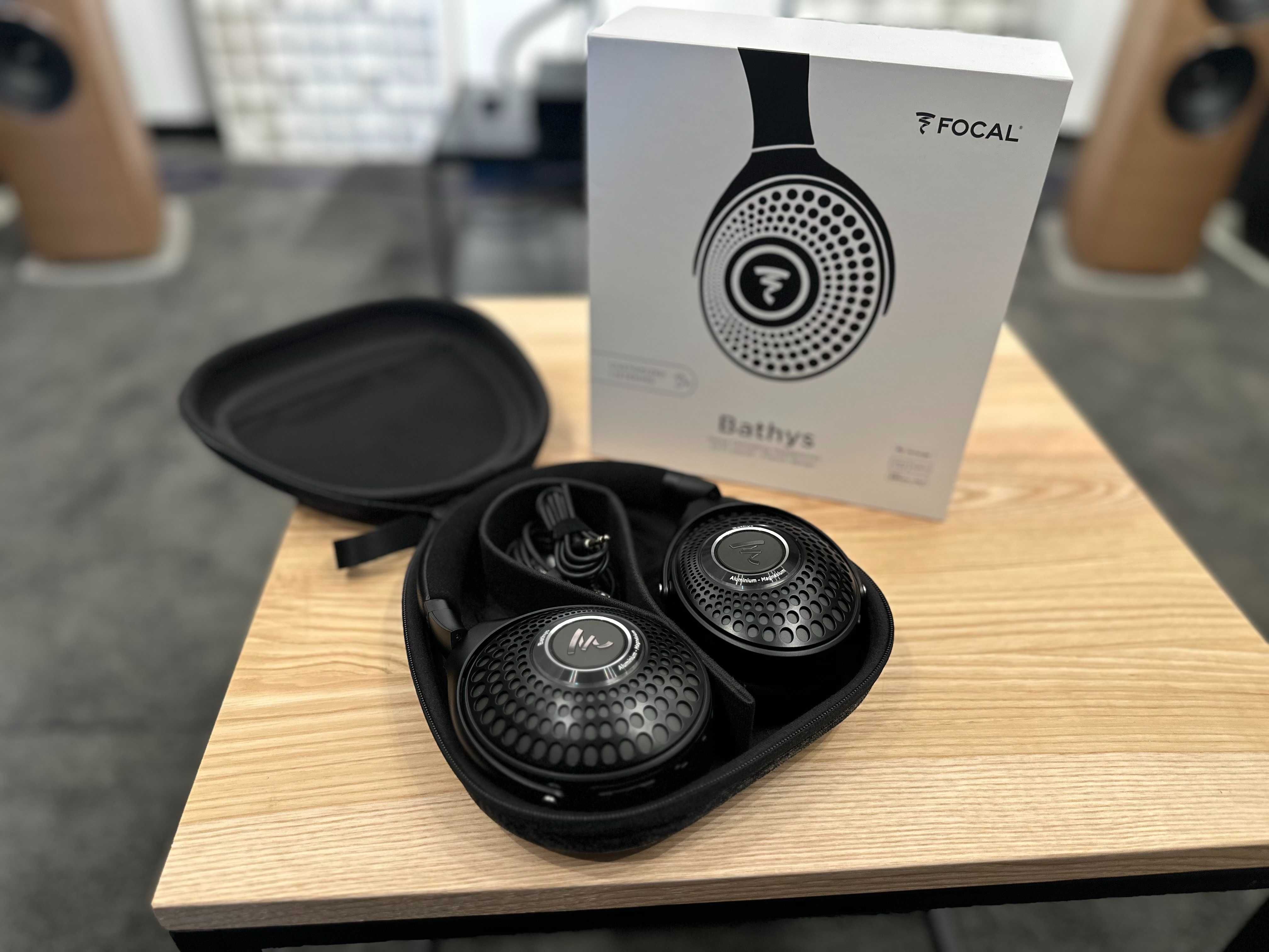 Focal Bathys słuchawki nagłowne bezprzewodowe nowe DEEP BLACK outlet