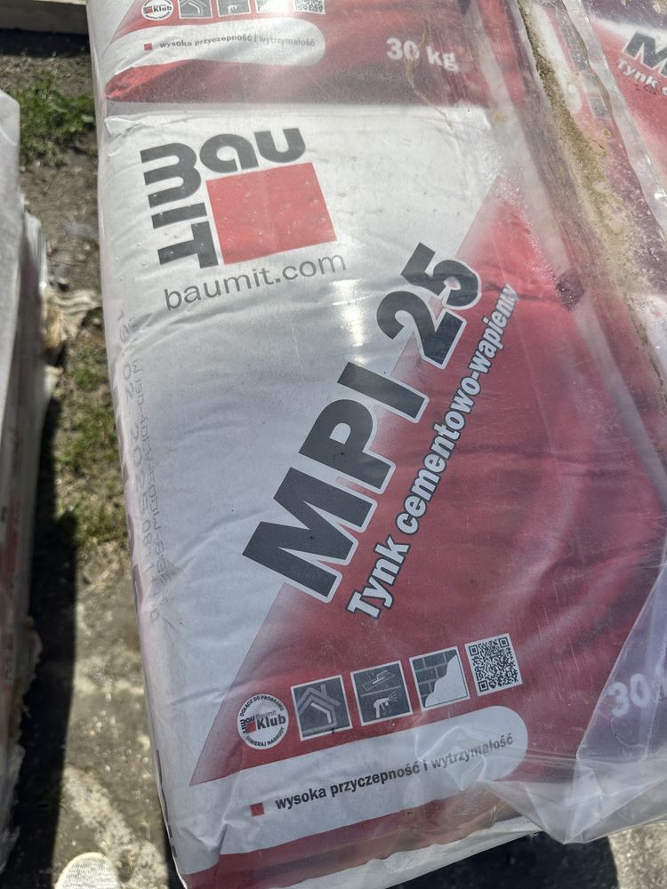 Tynk cementowo wapienny  Baumit MPI 25