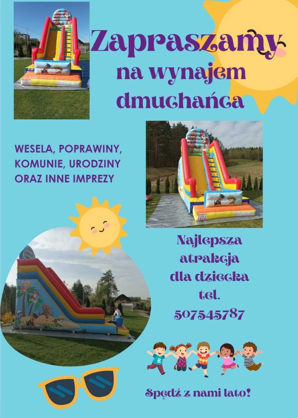 Wynajem dmuchańca