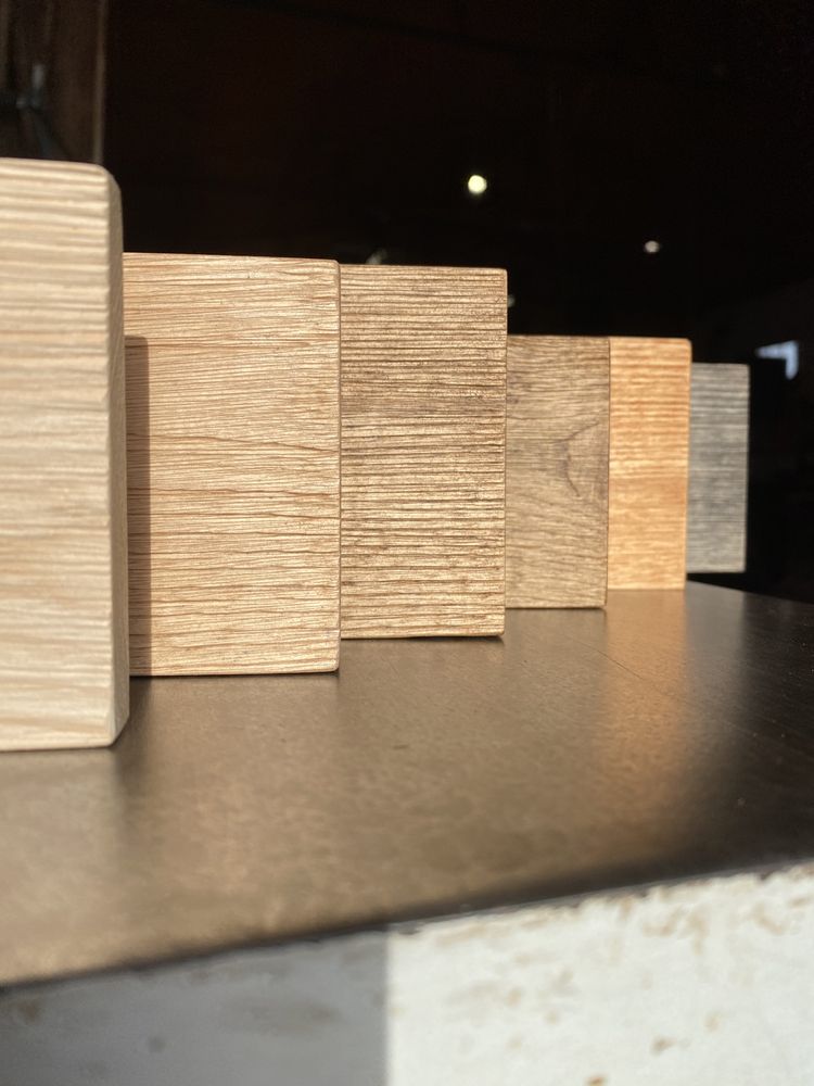 Prateleiras rústicas para casa de banho (fabrico)