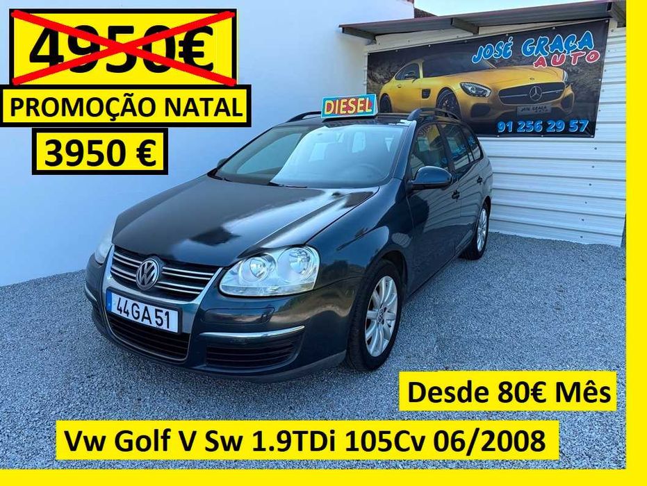 VW Golf 5 Sw 1.9TDi 105Cv 06/2008