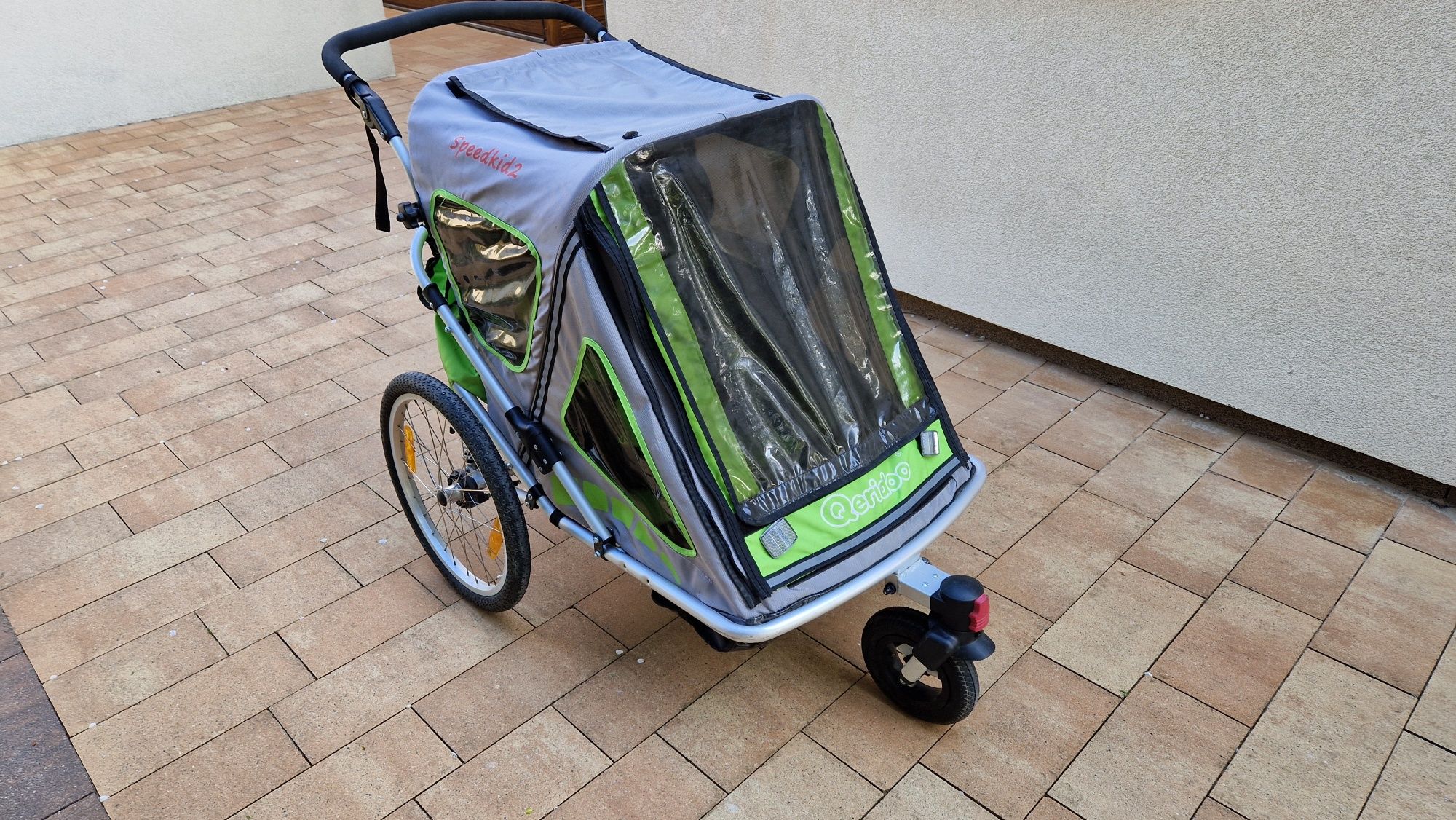 Qeridoo Speedkid2 2w1 przyczepka do roweru wózek rowerowa Qerido