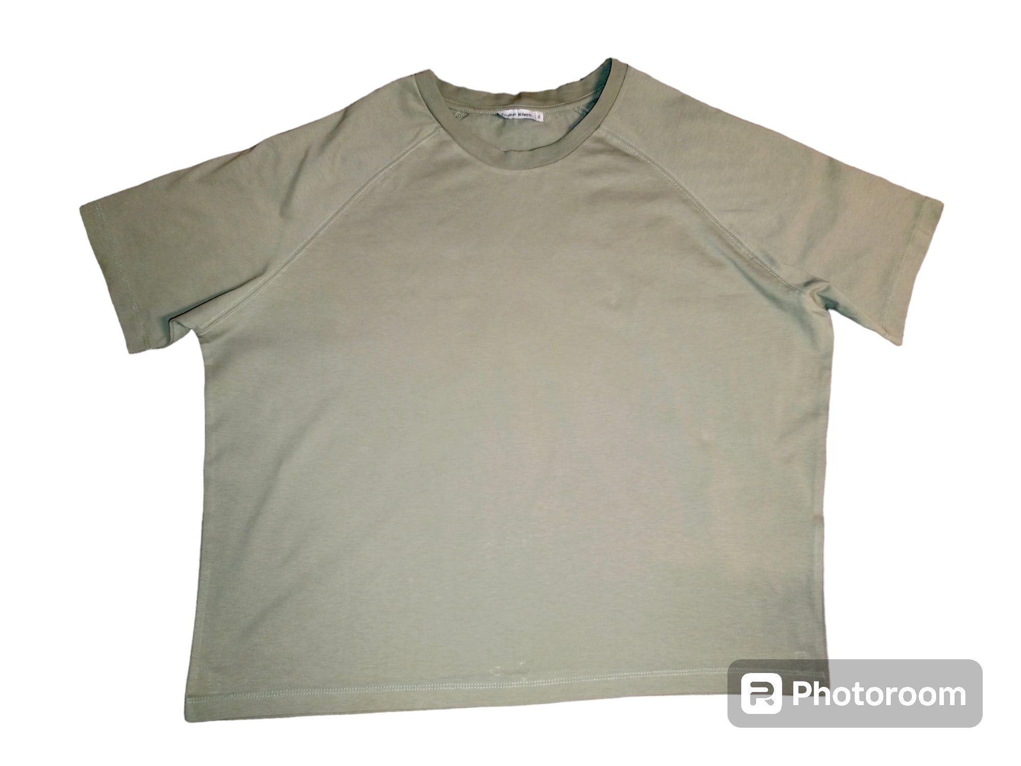 Bluzka damska T-shirt khaki kaes XL