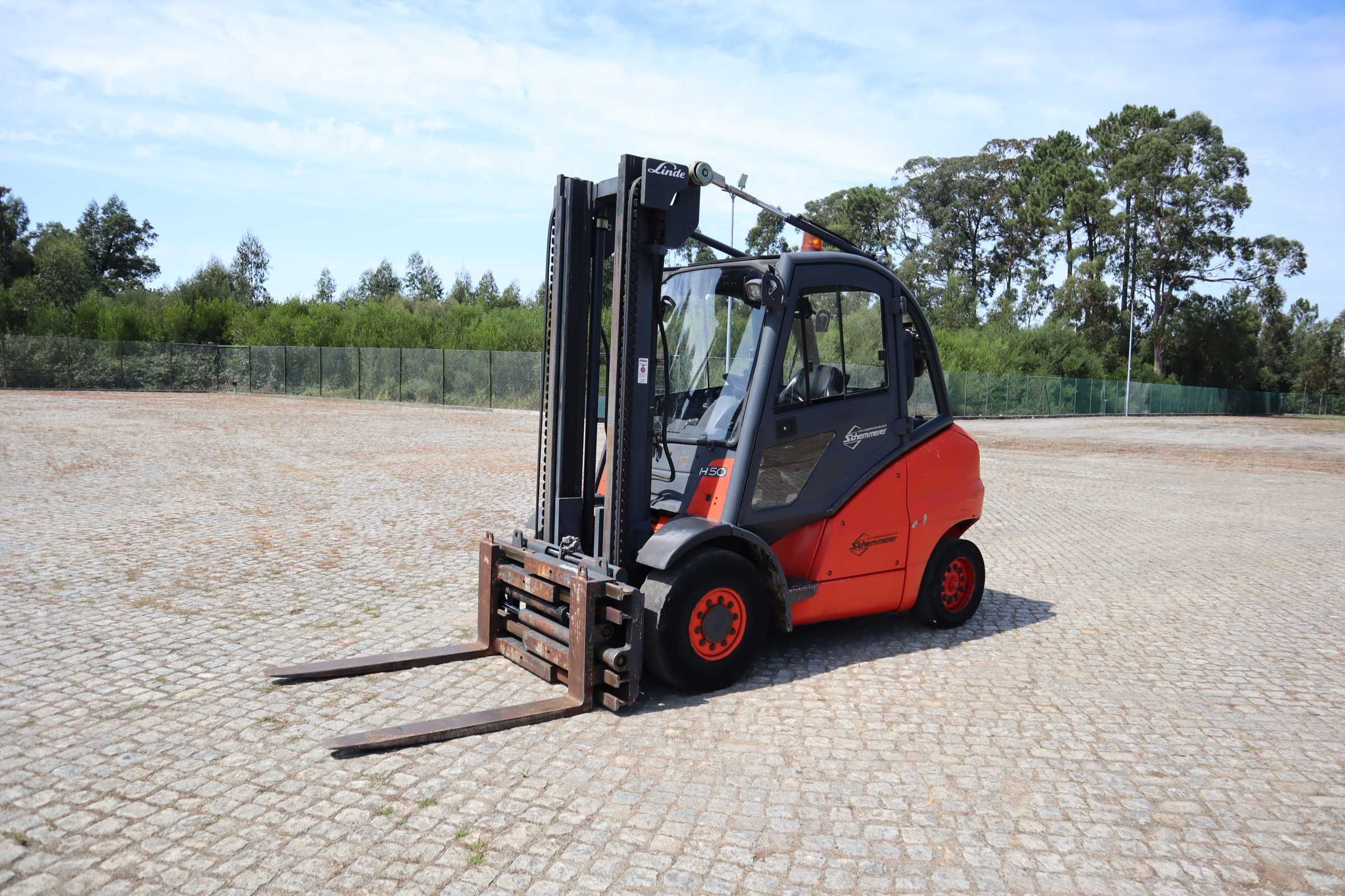 2005 Linde H50D 5000 Kg Empilhador Diesel