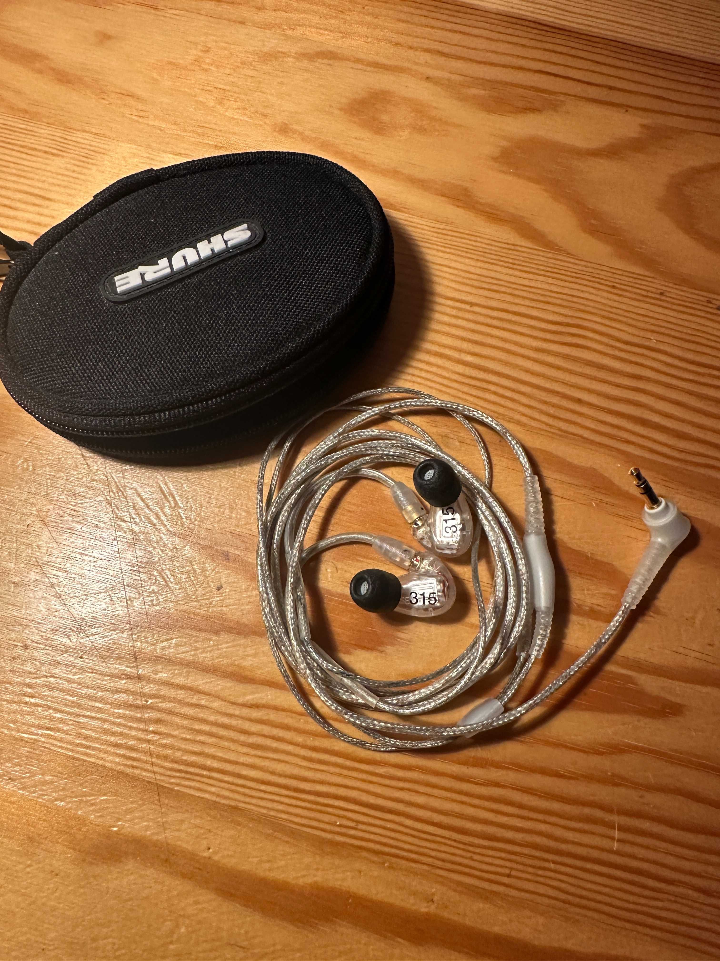 Słuchawki shure SE315