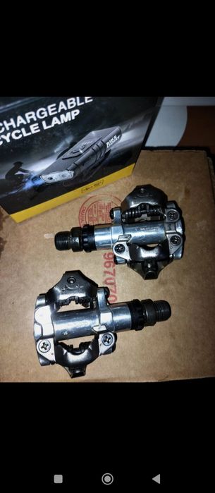 Pedais Shimano spd520 + adaptadores
