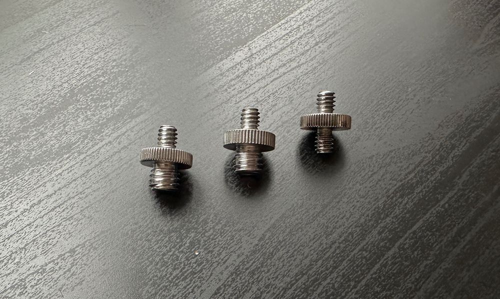 Gwintowane śruby do statywów, lamp studyjnych